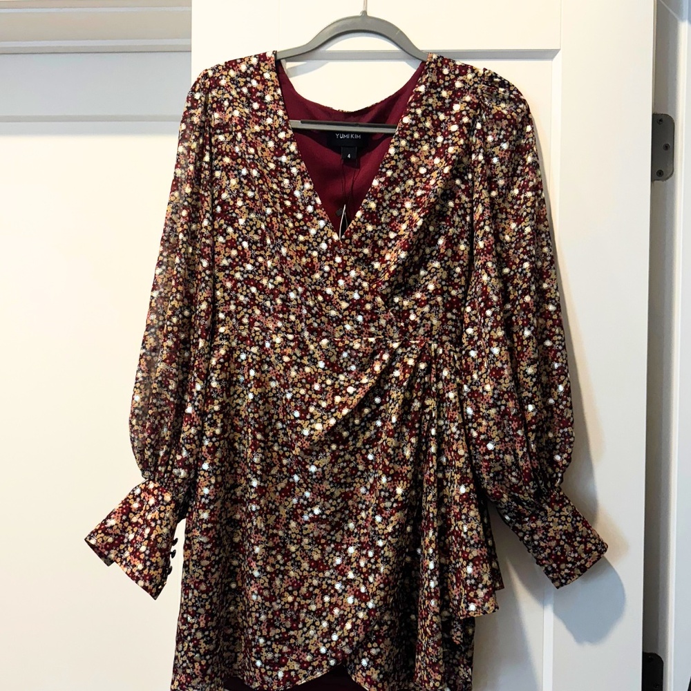 Yumi Kim | Fall Short Dress  - Size 4 - NWT
